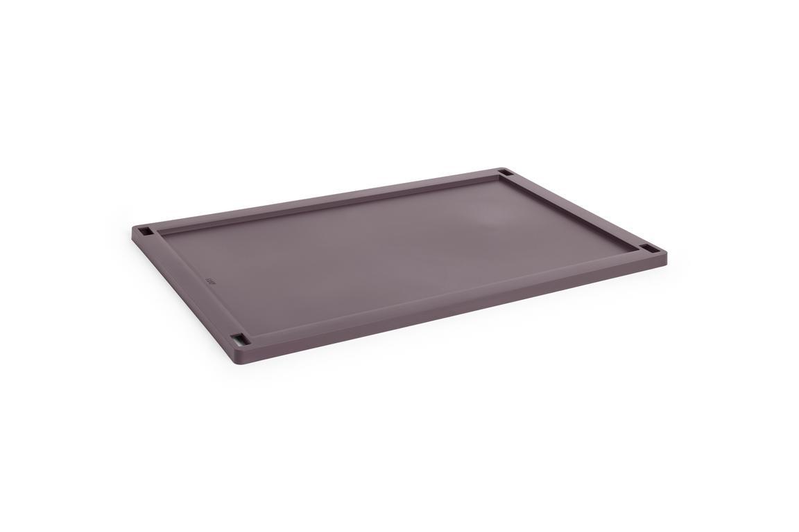 Colour Crate Plastic låg - Bordeaux